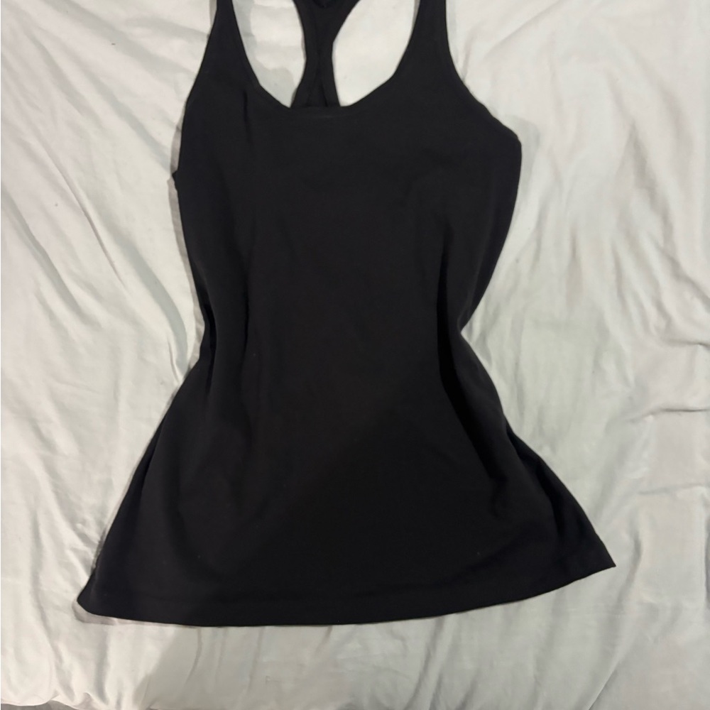 lululemon athletica Black Racerback Tank - Women